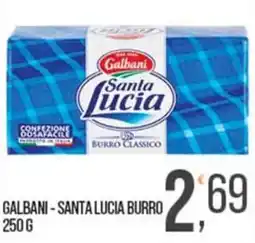 Cash pro Galbani - Santa Lucia burro offerta