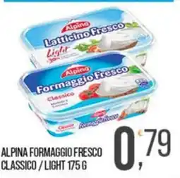 Cash pro Alpina formaggio fresco classico / light offerta