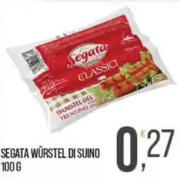 Cash pro Segata würstel di suino classici offerta