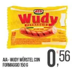 Cash pro AIA - Wudy würstel con formaggio offerta