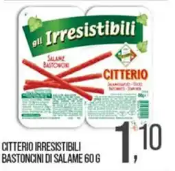 Cash pro Citterio irresistibili bastoncini di salame offerta