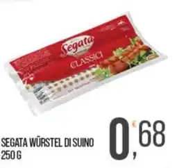 Cash pro Segata würstel di suino classici offerta