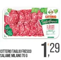 Cash pro Citterio taglio fresco salame milano offerta
