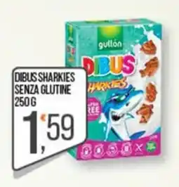 Cash pro Dibus Sharkies senza glutine offerta