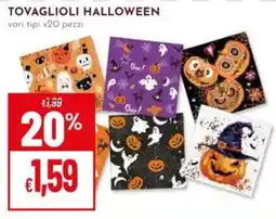 Pan Tovaglioli Halloween offerta