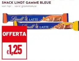 Pan Snack Lindt gamme bleue offerta