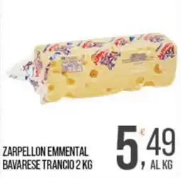 Cash pro Zarpellon emmental bavarese trancio offerta