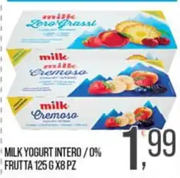 Cash pro milk yogurt intero / 0% frutta offerta
