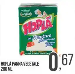 Cash pro Hopla panna vegetale offerta