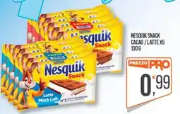 Cash pro Nesquik Snack offerta