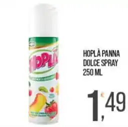 Cash pro Hopla panna dolce spray offerta