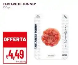 Pan Tartare di tonno offerta