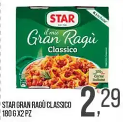 Cash pro Star gran ragù classico offerta