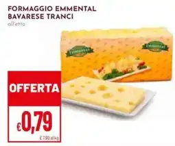 Pan Formaggio emmental bavarese tranci offerta