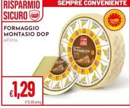 Pan Formaggio Montasio DOP offerta