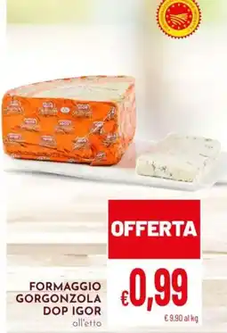 Pan Formaggio Gorgonzola Dop Igor offerta