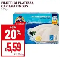 Pan Filetti di platessa capitan findus offerta