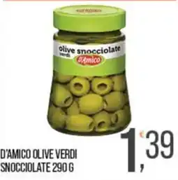 Cash pro D'Amico olive verdi snocciolate offerta