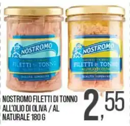 Cash pro Nostromo filetti di tonno offerta