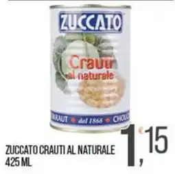 Cash pro Zuccato crauti al naturale offerta