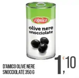 Cash pro D'Amico olive nere snocciolate offerta
