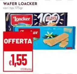 Pan Wafer Loacker offerta