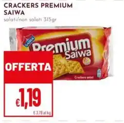 Pan Crackers premium Saiwa offerta