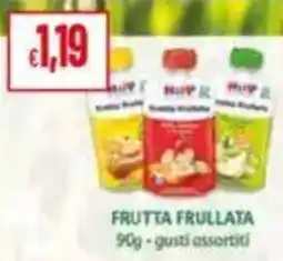 Pan Frutta frullata offerta