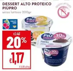 Pan Dessert alto proteico Più Pro senza lattosio offerta