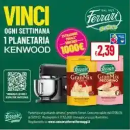 Pan GranMix Ferrari offerta