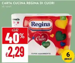 Pan Carta cucina Regina di cuori offerta