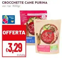 Pan Crocchette cane Purina offerta