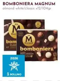Pan Bomboniera Magnum classic white chocolate offerta