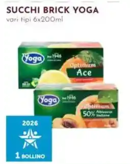 Pan Succhi brick Yoga offerta