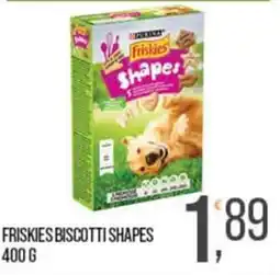 Cash pro Friskies biscotti shapes offerta