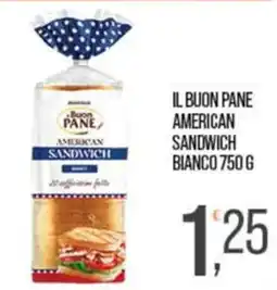 Cash pro Il buon pane American sandwich bianco offerta