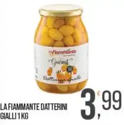 Cash pro La Fiammante datterini gialli offerta