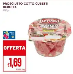 Pan Prosciutto cotto cubetti Beretta offerta