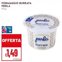 Pan Formaggio burrata perla offerta