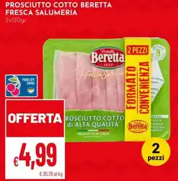 Pan Prosciutto cotto Beretta offerta