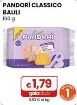 Gala Supermercati Pandori classico offerta