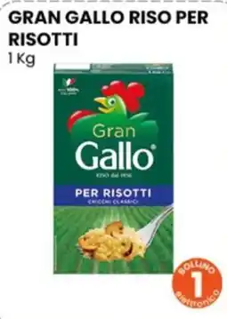 Gala Supermercati Gran Gallo riso per risotti offerta