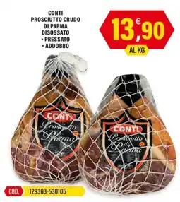 Adhoc Conti Prosciutto Crudo di Parma offerta