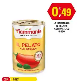 Adhoc La fiammante il pelato con basilico offerta