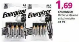 Irys Energizer Batterie alkaline offerta