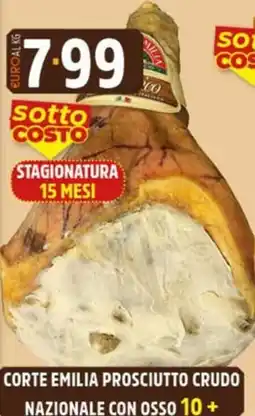 Big Food Corte Emilia Prosciutto Crudo offerta
