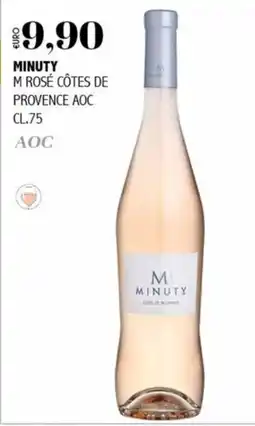 Big Food Minuty M Rosé Côtes de Provence AOC offerta