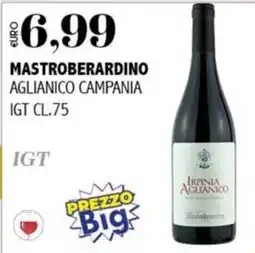 Big Food Mastroberardino Aglianico Campania offerta