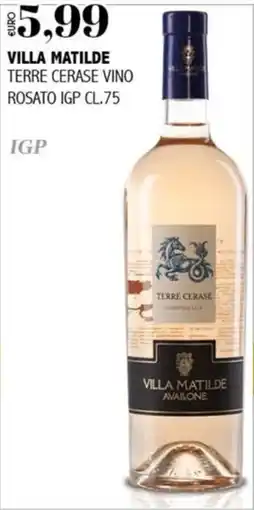 Big Food Villa Matilde Terre Cerase Vino Rosato IGP offerta