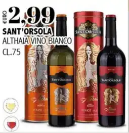 Big Food Sant'Orsola Althaia Vino Bianco offerta